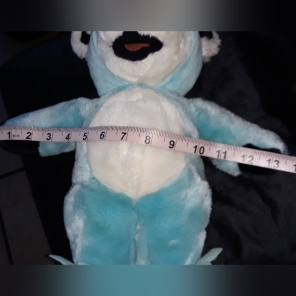 Grateful Dead Bean Bear Plush "Bluehale" Blue Rabbit 12/12/78 - Picture 10 of 11